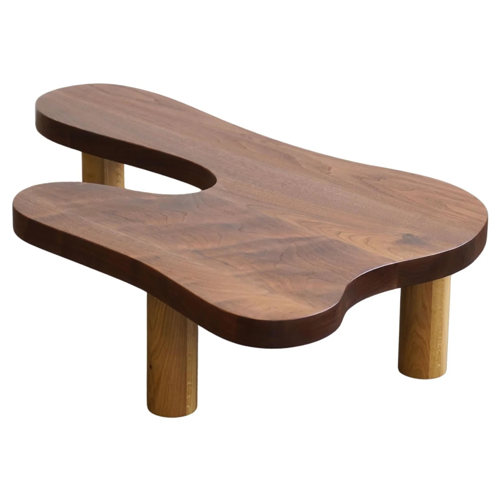 Freeform Too Organic Modern Coffee Table by Last Workshop, Walnut — Furniture — resale
