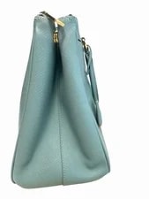 Prada Galleria Lux Double Zip Anice Hardware/cards 4