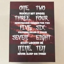 ’s Custom Coldsins Nightmare Low-tops. Freddy Vs Jason 2