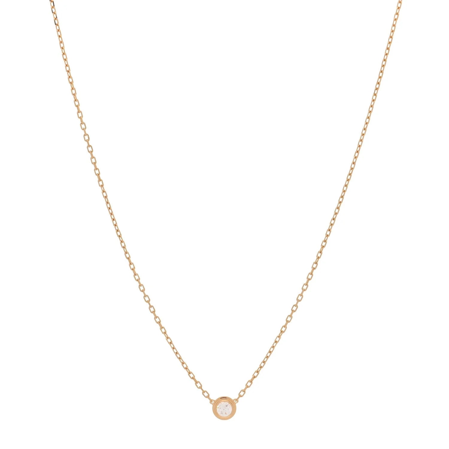 Cartier — 18K Yellow Gold LM D'Amour — Jewelry — resale