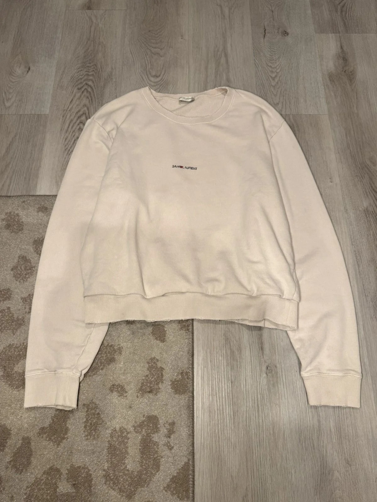 Saint Laurent — S/s 2017 Saint Laurent Logo Sweatshirt — streetwear — resale
