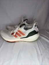 Adidas Ultraboost 21 Ncaa Pack Miami Hurricanes Shoes 4