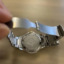 TAG Heuer Professional Gold Dial Silver & Gold Band Excellent From Japan 3