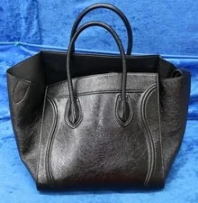 Celine Shiny Medium Phantom Luggage With COA 3