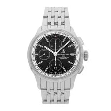 Breitling — Breitling Premier Chronograph Steel Auto 42mm Black Dial Bracelet A13315351B1A1 — Watch — resale