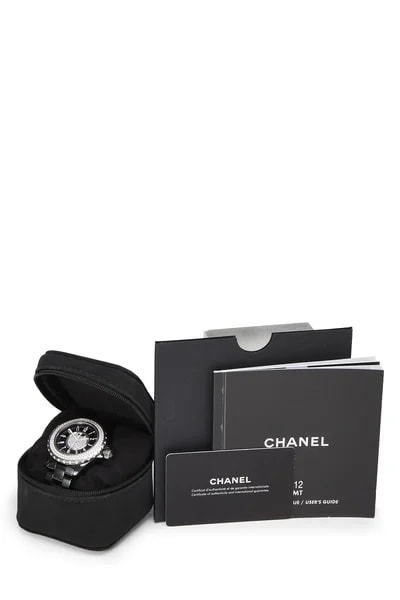 Black Ceramic J12 38MM 2