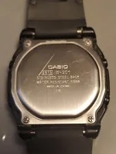 Casio W-201 Digital Chronograph Alarm New Battery Basic Band Added 4