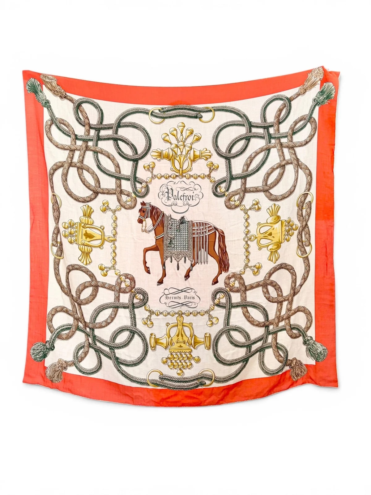 Hermès — Hermes and 140cm Shawl — Accessory — resale