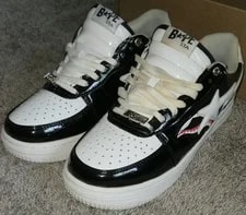 Size 10 - A Bathing Ape Bapesta M2 Low Shark Face 2