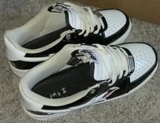Size 10 - A Bathing Ape Bapesta M2 Low Shark Face 4