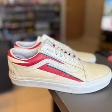 Vans Old Skool David Bowie Aladdin Sane 7.5 (9 W) Lightning Bolt 2