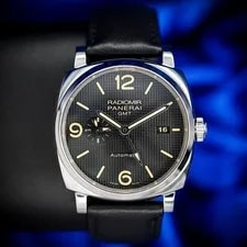 Panerai — Panerai Radiomir 1940 3 Days Automatic GMT PAM00627 45mm Black Dial Box Papers — Watch — resale