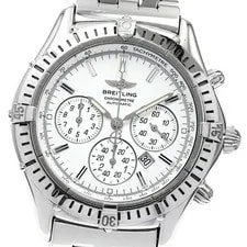 Breitling Shadow Flyback A35312 Automatic 39mm Papers White Chronograph 2