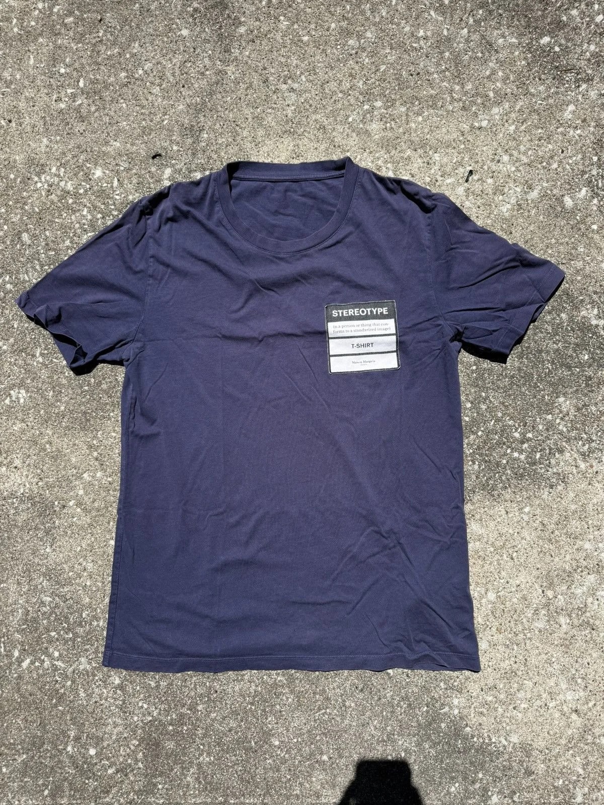 Stereotype Patch Cotton Tee — streetwear — resale