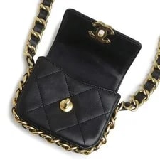 Chanel Matelassé Flap Chain AS2833 B06783 Quilted #BCB520 2
