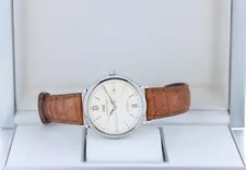 IWC Portofino 'White' Stainless Steel Automatic Date 40mm Brown IW356501 4