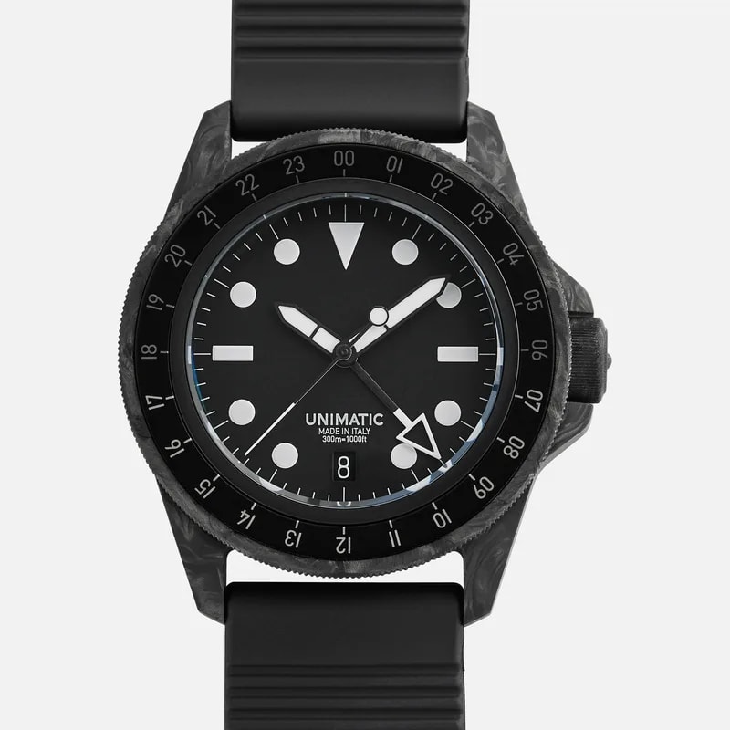 Unimatic — Modello Uno U1S-Carbon GMT Limited Edition for Hodinkee — Watch — resale