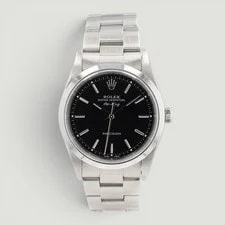 Rolex Air-King 14000 34mm Black Index Stainless Steel Oyster Automatic 2