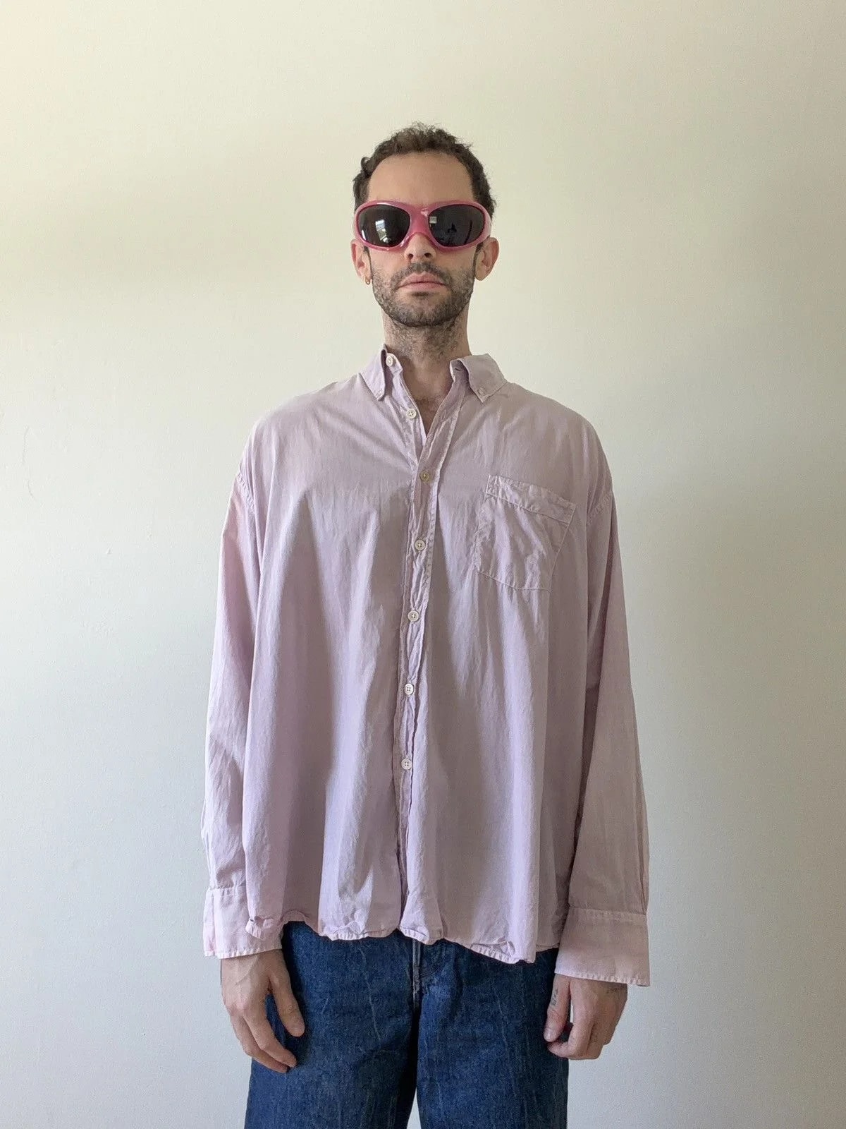 Our Legacy — Our Legacy Borrowed Shirt Voile Soft / [ 48 ] — streetwear — resale