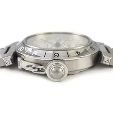 Cartier Pasha C Meridian W31078M7 Silver Dial Stainless Steel Automatic 2