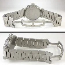 Cartier Pasha C Meridian W31078M7 Silver Dial Stainless Steel Automatic 3