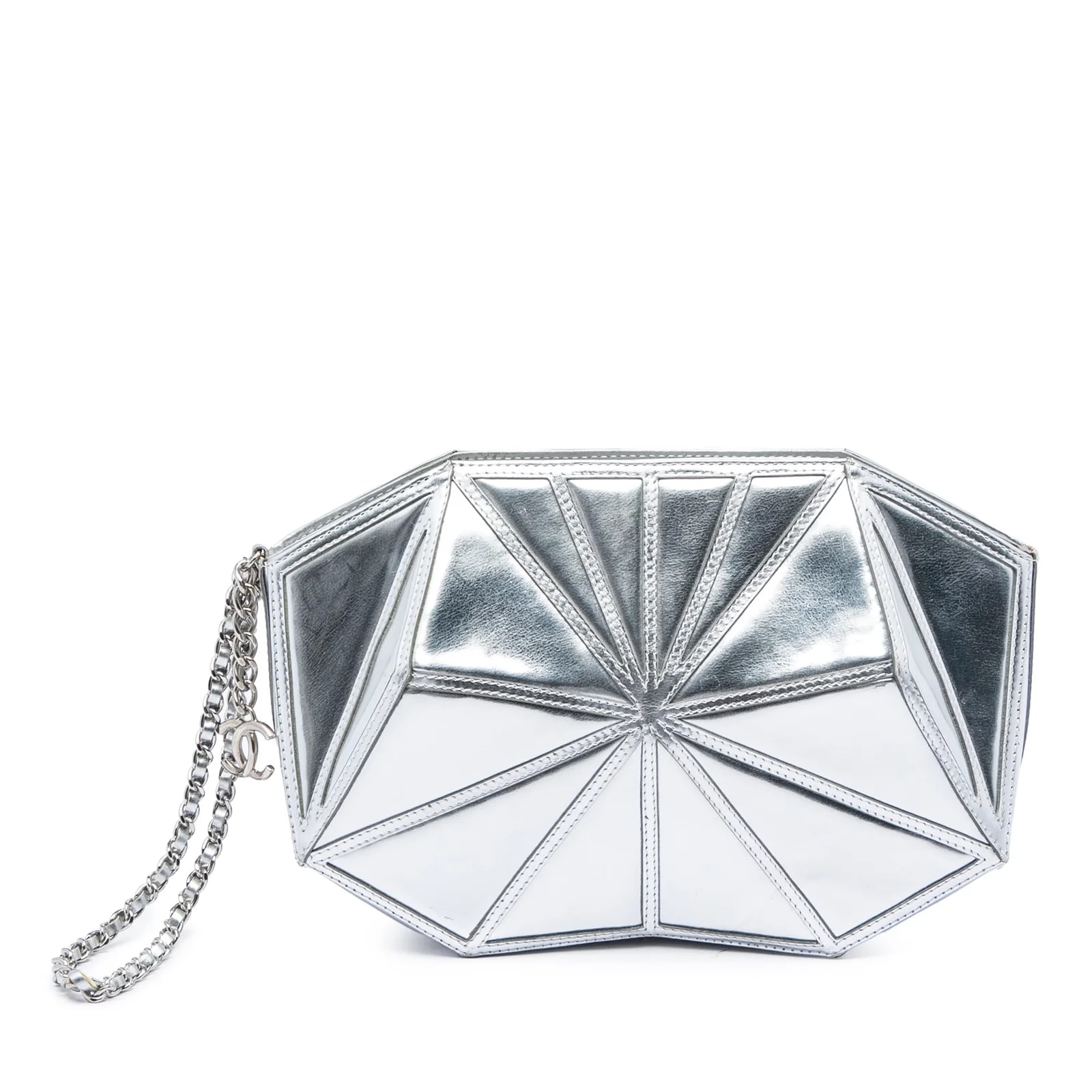 Chanel — Metallic Swim Wristlet — Handbag — resale