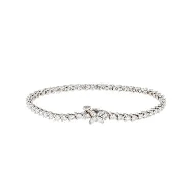 Tiffan — Tiffany & Co Victoria in Platinium, White Gold and Diamonds — Jewelry — resale