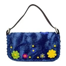 Fendi Baguette Floral Embellished 2