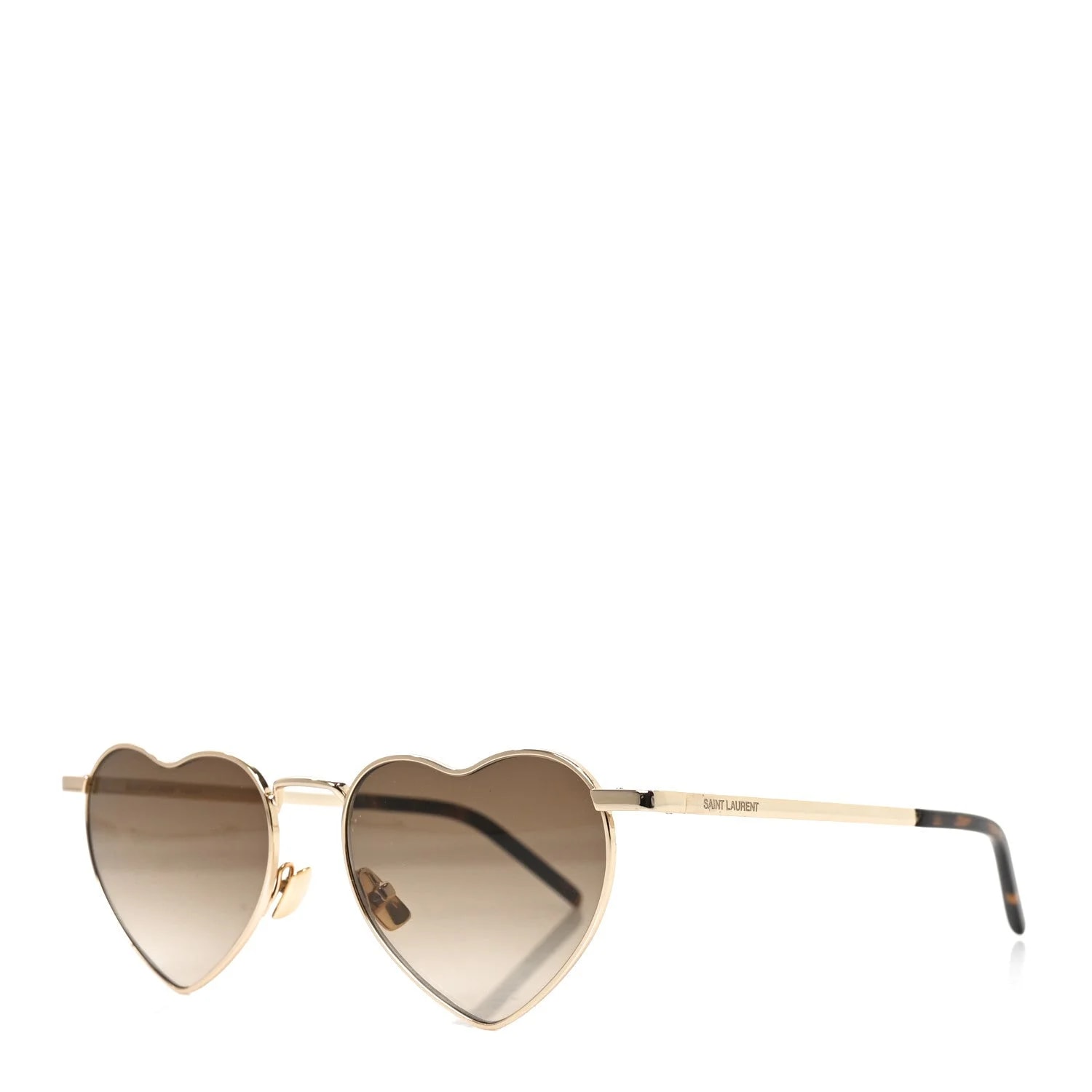 Saint Laurent — Metal Heart Frame Loulou SL301 Sunglasses — Accessory — resale