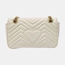 Gucci Chevron GG Marmont Medium Chain 2