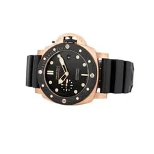 Panerai Submersible Goldtech OroCarbo Rose Gold Black 44mm PAM01070 Full Set 3