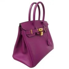 Auth [6ea0037] Hermes Birkin 30 Anemone Metal Fitting D [... 2