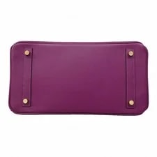 Auth [6ea0037] Hermes Birkin 30 Anemone Metal Fitting D [... 3