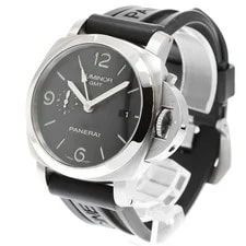 Panerai Luminor 1950 3 Days PAM00320 GMT Black Dial Automatic Watch_963128 3