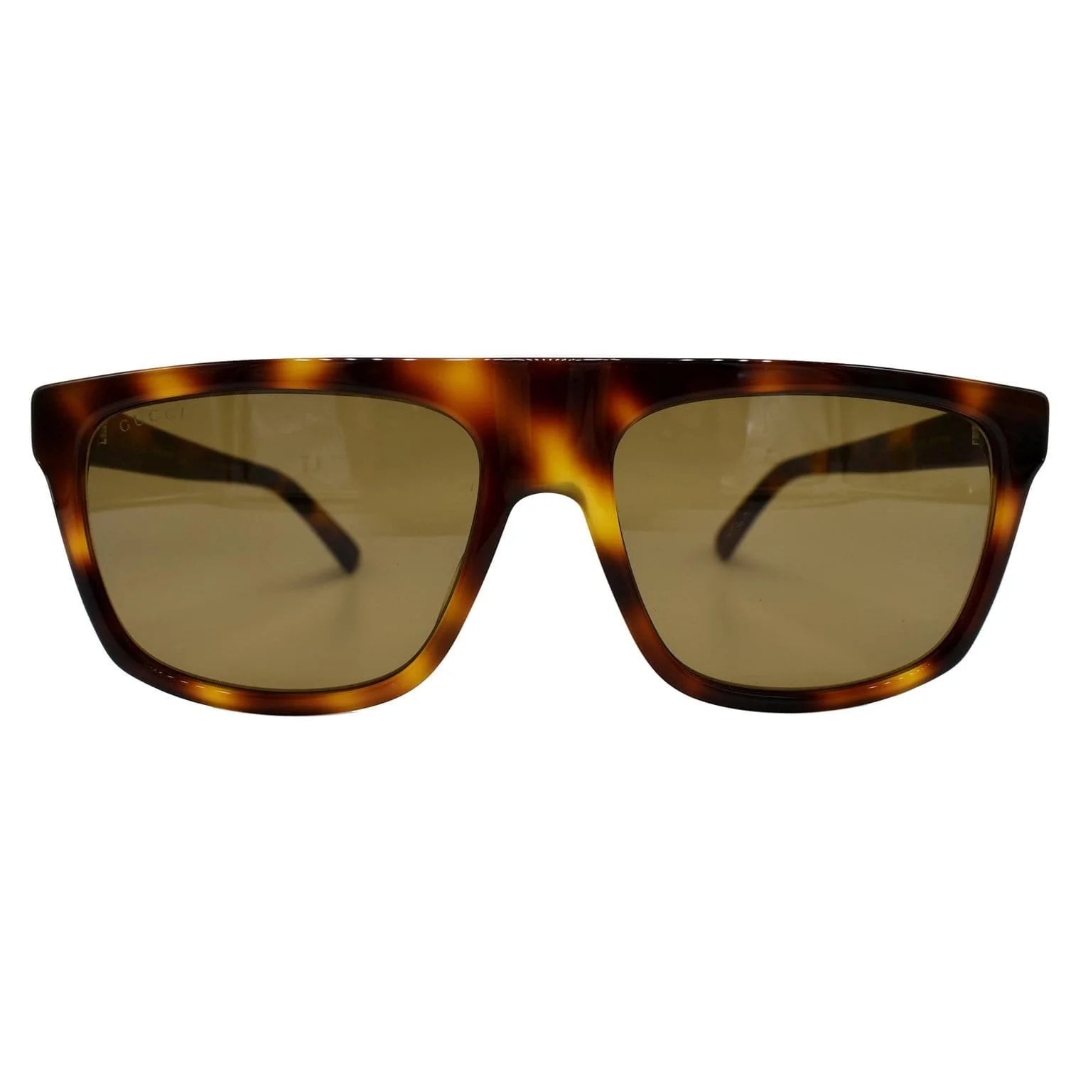 Gucci — Gucci GG0450S 003 Havana Ruthenium Sunglasses Lens — Accessory — resale
