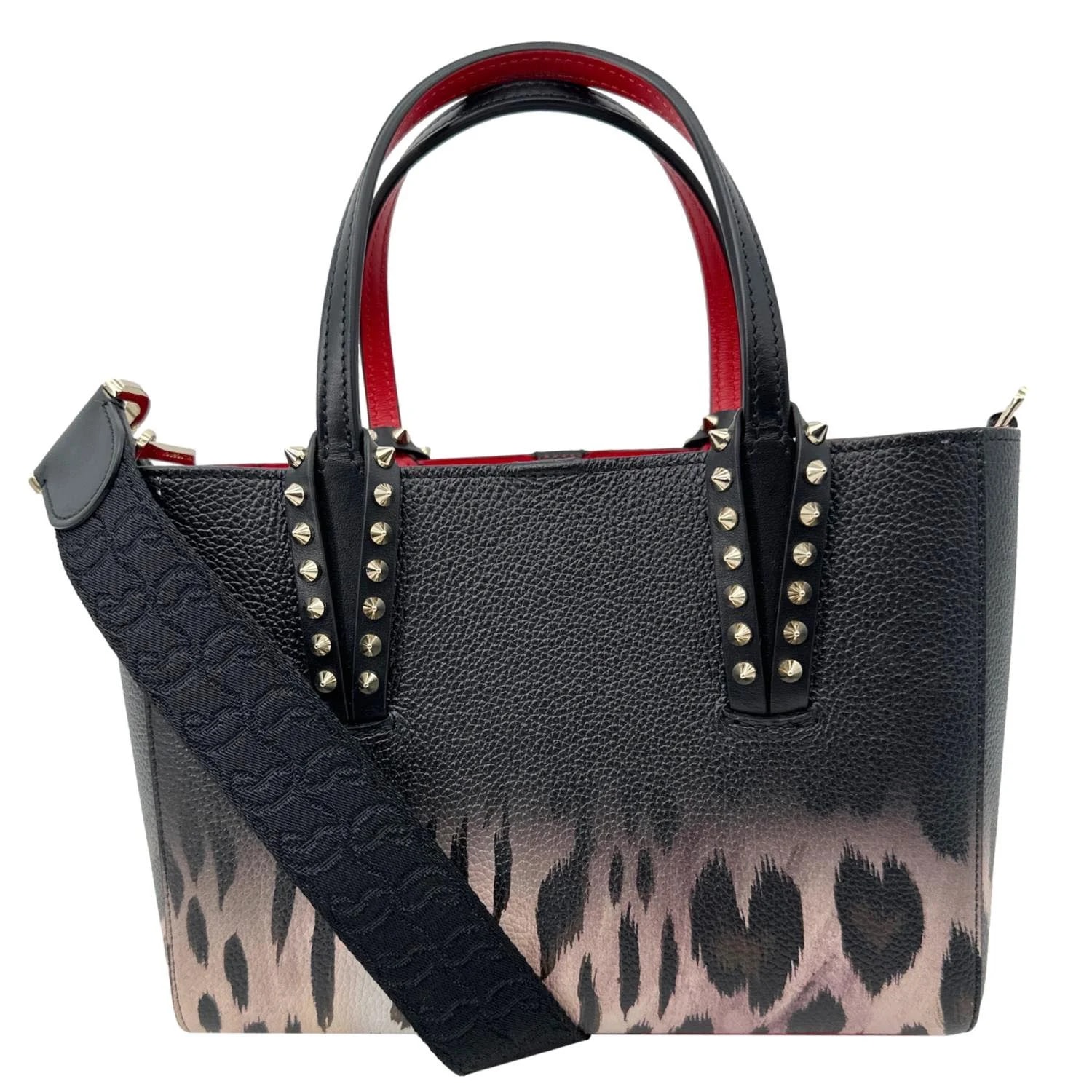 Christian Louboutin — Christian Louboutin Cabata East West Mini Leopard Print — Handbag — resale
