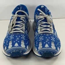 Brooks Revel 3 Run "Merry" Shoes Ugly Sweater Snowman 1103141D477 9 3