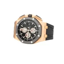Audemars Piguet Royal Oak Offshore Rose Gold Black Dial 44mm 26401.RO Full Set 3