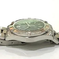 TAG Heuer Aquaracer Date WAF2110 Black Automatic 40mm Boxed From Japan 3