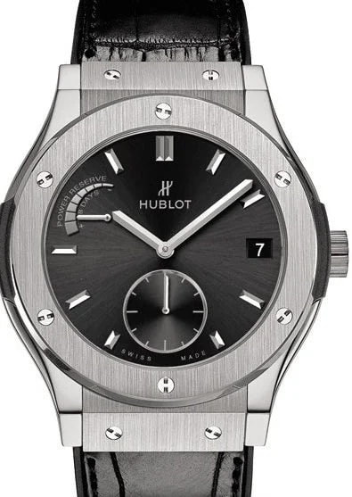 Worldofluxuryus — Hublot Classic Fusion Power Reserve 8 Days Titanium — Watch — resale