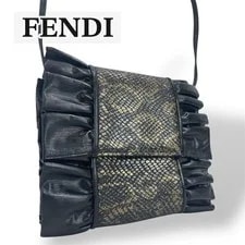 Fendi — Fendi Print Frill 2Way Party Italy — Handbag — resale