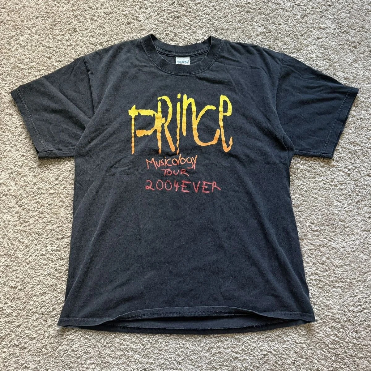 2004EVER Prince Musicology Tour Shirt — streetwear — resale
