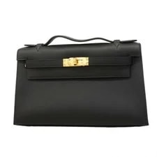 Hermès — Auth [6dd4851-g] Hermes Pochette Kelly Metal Fittin... — Handbag — resale