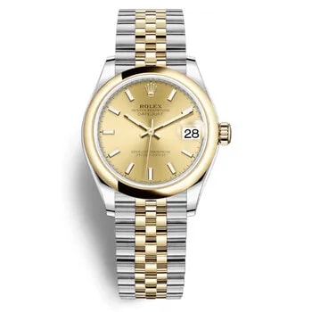 Datejust 31 Champagne Dial Automatic Steel and 18kt Yellow Gold Jubilee 278243CSJ 2