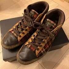 Paul Smith — Paul Smith 9.5US Psj 1946 Plaid Pattern 28 Business Shoes – — Sneaker — resale