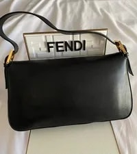 Fendi Baguette Medium Dark 2