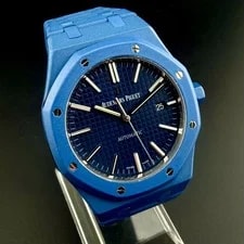 Audemars Piguet Royal OAK 15400ST 41MM Blue PVD 3