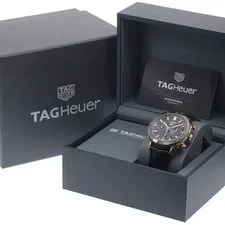 TAG Heuer — TAG Heuer Carrera Caliber 02 CBN2A5A.FC6481 44mm Ss/ceramic Black Dial #C047 — Watch — resale