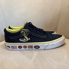 Vans Cobra Kai Old Skool X Skate Shoes 5 6.5 Low Karate Kid 2