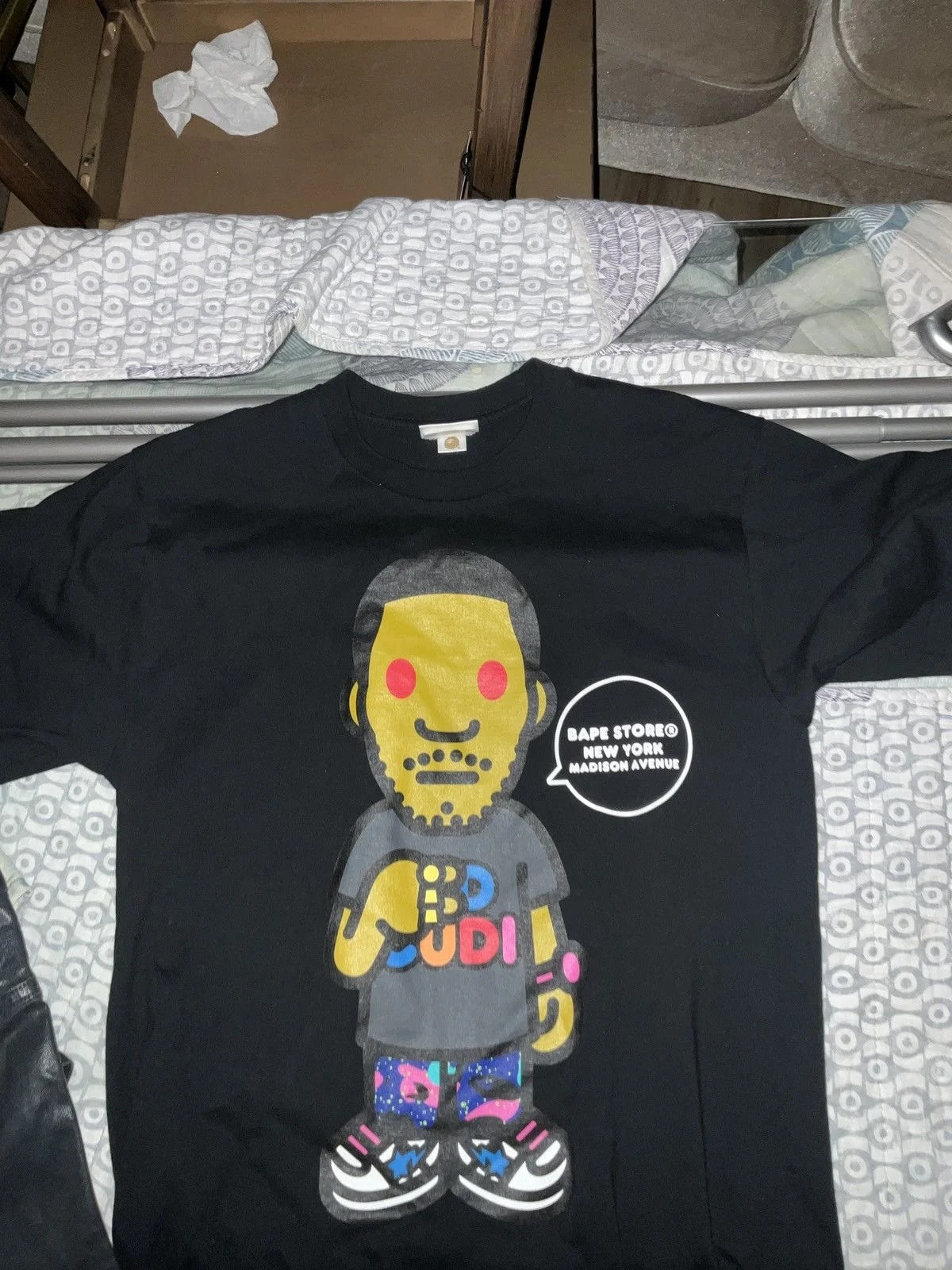 Bape — Bape X Kid Cudi Madison Ave Tee — streetwear — resale